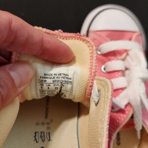 Converse - toddler pink